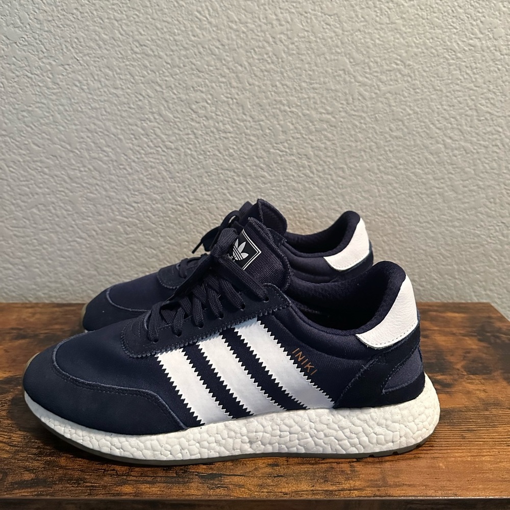 Navy Blue Adidas Iniki Men’s Size 12